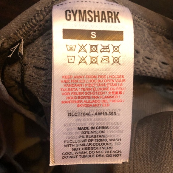 Grey Gymshark Energy+ Crop Top Sports Bra - Picture 4 of 6